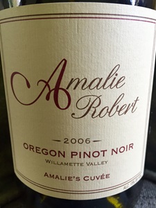 Oregon Amalie Robert Amalie's Cuvee Pinot Noir 2006